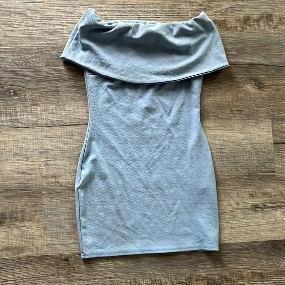 Blue BooHoo Dress
